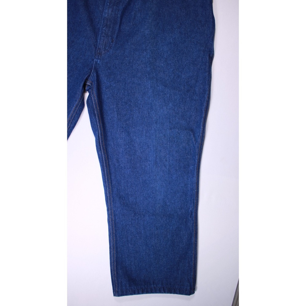 Vintage 70s-80s Wrangler Brand Jeans‎ Mens 44 Blue Regular Classic-41.5x24.5 - Picture 12 of 16